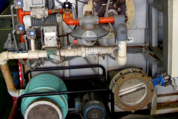 Anoxic dry heating system